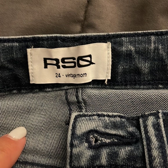 NEW! RSQ from Tillys vintage mom jeans size 24 - Picture 4 of 6